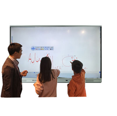 4K 60Hz Iboard इंटरएक्टिव व्हाइटबोर्ड फ्रंट पोर्ट 3 मल्टी यूज़ यूएसबी के साथ