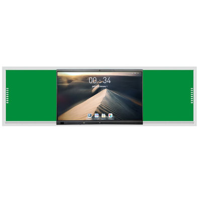 75 '' इंटरएक्टिव टच स्क्रीन मॉनिटर इंटेलिजेंट एलईडी पैनल 350cd/m2 2.5ms स्कूल शिक्षा