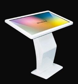 एचडी फ्लोर स्टैंडिंग डिजिटल साइनेज 3840x2160 एलईडी टच स्क्रीन कियोस्क डिस्प्ले