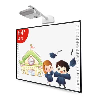 कक्षाओं के लिए 84 '' इन्फ्रारेड इंटरएक्टिव व्हाइटबोर्ड 32768 * 32768