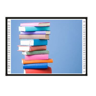 120fps ऑप्टिकल इंटरैक्टिव व्हाइटबोर्ड 2 टच पॉइंट्स के साथ कक्षा और व्यवसाय के लिए