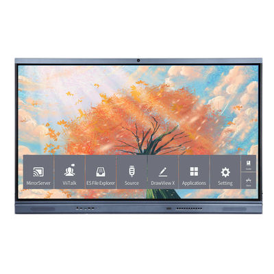 सम्मेलन के लिए डिजिटल 350cd/M2 86in LCD स्मार्ट बोर्ड HDMI