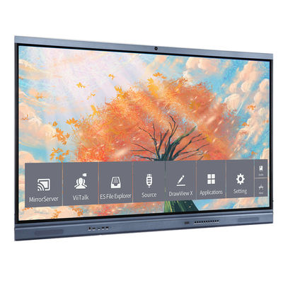 सम्मेलन के लिए डिजिटल 350cd/M2 86in LCD स्मार्ट बोर्ड HDMI