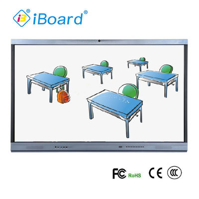कक्षा के लिए IBoard FCC CE CB 65in स्मार्ट इंटरएक्टिव व्हाइटबोर्ड Android 9