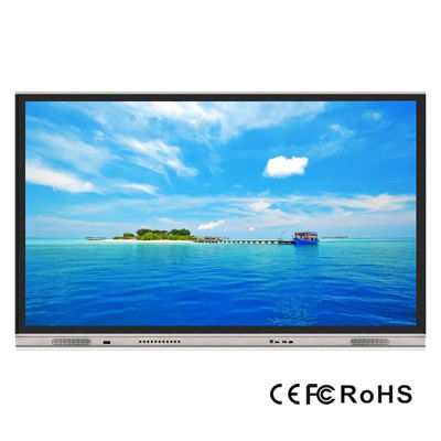 यूएचडी 4K इंटरएक्टिव टच स्क्रीन मॉनिटर जीरो गैप ग्लास स्मार्ट टीवी व्हाइटबोर्ड के साथ ऑल इन वन कंप्यूटर