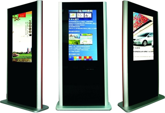 मॉल के लिए OEM कस्टम डिज़ाइन मल्टी टच डिजिटल डिस्प्ले कियोस्क इंटरएक्टिव 10 टच पॉइंट