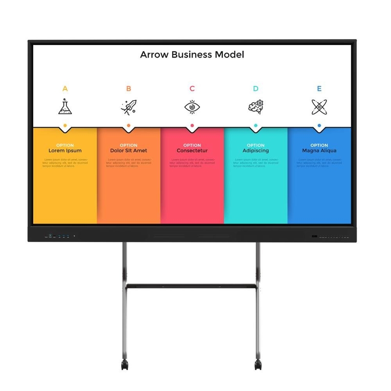 LCD Smart Board Display Meeting Digital Interactive Whiteboard School Teaching Education Electronic 4k Smart Board