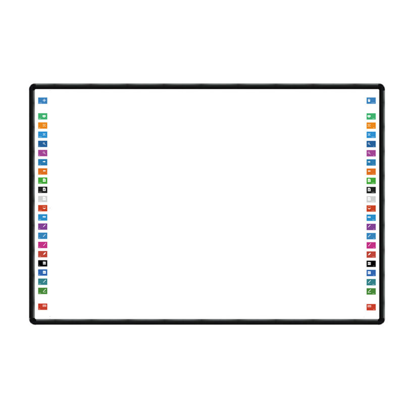 82 इंच मल्टी आईआर टच इंटरैक्टिव यूएसबी बोर्ड 2 मिमी सटीकता दीवार माउंट स्थापना / इशारा पहचान
