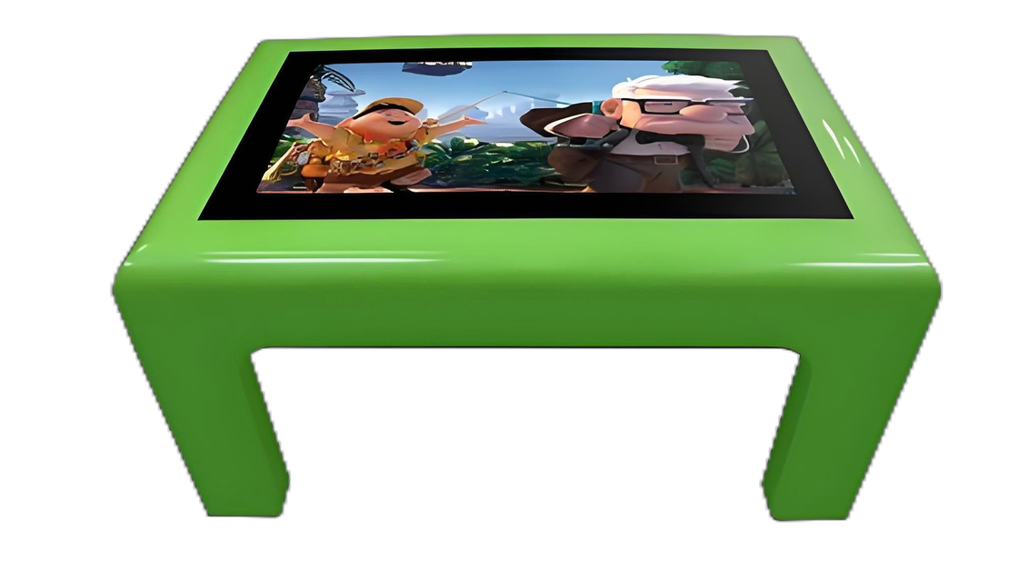 आधुनिक डिजाइन 32 इंच कैपेसिटिव टच टेबल 350cd/m2 USB पोर्ट बच्चों के लिए गेम प्लेयर एंड्रॉयड या जीत के साथ स्कूल शिक्षण