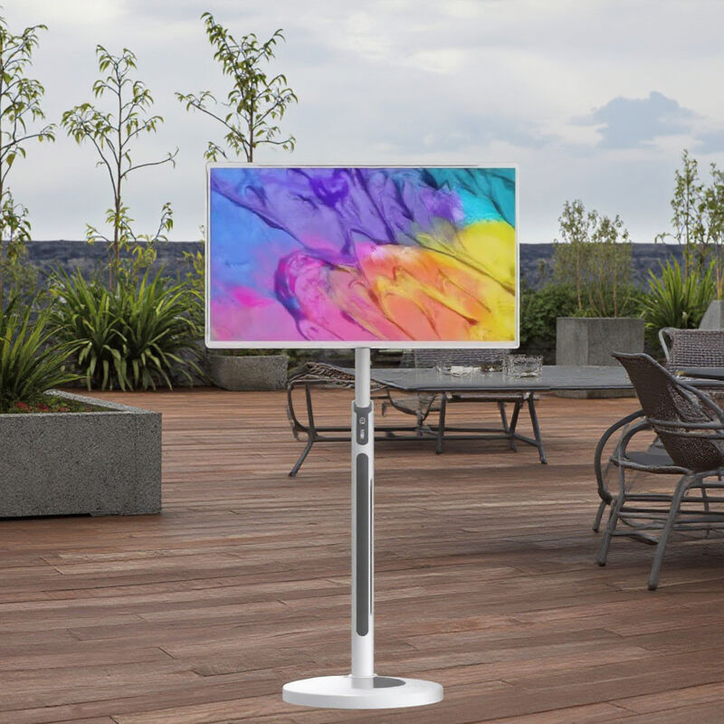 27 32 इंच मनोरंजन इंटरैक्टिव स्मार्ट टीवी डिस्प्ले पोर्टेबल मॉनिटर एंड्रॉयड 13 8+128GB टच स्क्रीन अंतर्निहित कैमरा बैटरी 5-6 घंटे तक चलती है