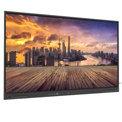 इंटरैक्टिव फ्लैट पैनल 55/65/75/86/98 इंच 4K UHD फ्लैट पैनल स्मार्ट इंटरैक्टिव व्हाइटबोर्ड सम्मेलन कक्ष स्कूल के लिए