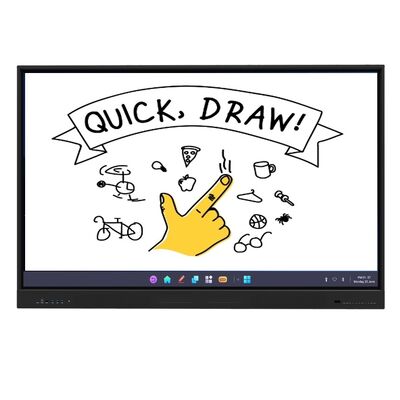 75 इंच सभी एक में इंटरैक्टिव व्हाइटबोर्ड स्कूल कार्यालय सम्मेलन के लिए स्मार्ट बोर्ड