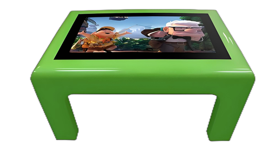 आधुनिक डिजाइन 32 इंच कैपेसिटिव टच टेबल 350cd/m2 USB पोर्ट बच्चों के लिए गेम प्लेयर एंड्रॉयड या जीत के साथ स्कूल शिक्षण