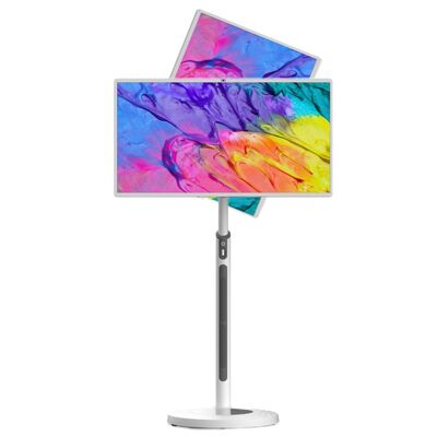 रिचार्जेबल बैटरी के साथ 32 इंच आईपीएस स्क्रीन पोर्टेबल स्मार्ट टीवी