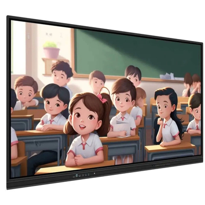 55 65 75 86 98 105 इंच डिजिटल 4K इंटरएक्टिव फ्लैट पैनल टच स्क्रीन एआई स्मार्ट इंटरएक्टिव व्हाइटबोर्ड कक्षा सम्मेलन के लिए