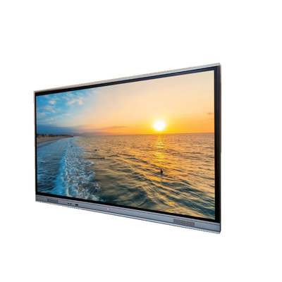 आईबोर्ड 65 इंच 4k एलसीडी इंटरैक्टिव बोर्ड डिजिटल फ्लैट पैनल स्मार्ट टच स्क्रीन सम्मेलन कक्षा के लिए