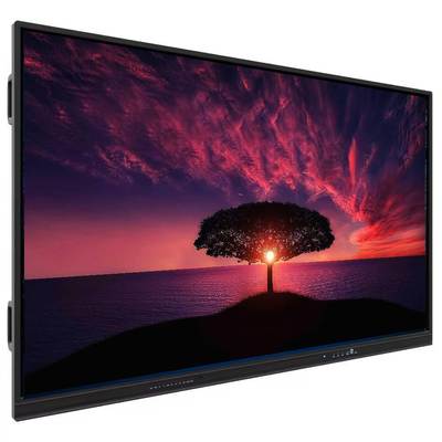 उच्च गुणवत्ता 65/75/86/100/110 इंच फिंगर मल्टी टच स्क्रीन स्मार्ट एलसीडी डिस्प्ले कॉन्फ्रेंस इलेक्ट्रॉनिक डिजिटल इंटरएक्टिव स्मार्ट व्हाइट बोर्ड स्कूल शिक्षण के लिए बिजनेस मीटिंग