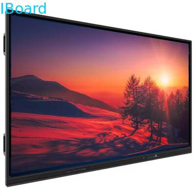 65/75/86/98 इंच मल्टी-टच इंटरएक्टिव टच स्क्रीन व्हाइटबोर्ड 4K रिज़ॉल्यूशन के साथ शिक्षण और व्यावसायिक बैठकों के लिए