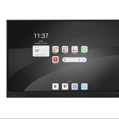 स्कूल कॉर्पोरेट के लिए 98 इंच आईबोर्ड इंटरएक्टिव व्हाइटबोर्ड फ्लैट पैनल टच स्क्रीन टीवी