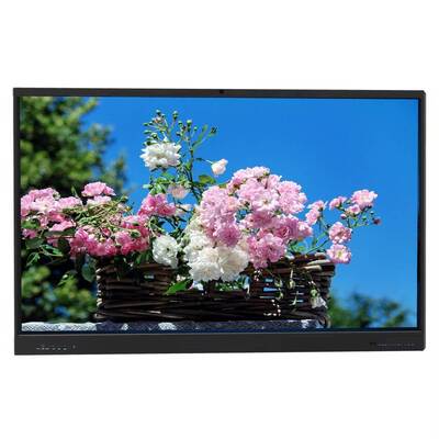 आईबोर्ड 4K अल्ट्रा एचडी इंटरएक्टिव व्हाइटबोर्ड इन्फ्रारेड टच टेक्नोलॉजी और स्मार्ट शिक्षण के लिए दोहरी ऑपरेटिंग सिस्टम के साथ