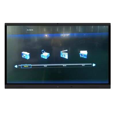 86 इंच फ्री-ओएस इंटरैक्टिव टच स्क्रीन मॉनिटर सुरक्षित बैठकों और कक्षाओं के लिए