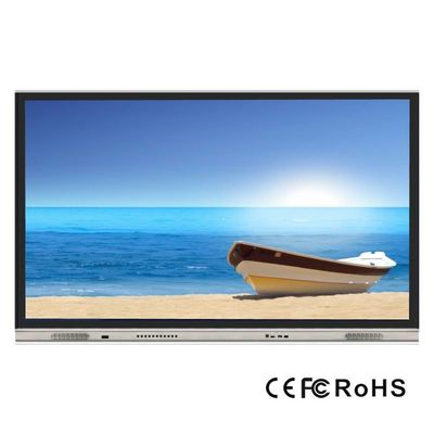एल्यूमीनियम मिश्र धातु इंटरएक्टिव टच स्क्रीन मॉनिटर कम विकिरण 4k 3840 * 2160 ड्राइंग बोर्ड