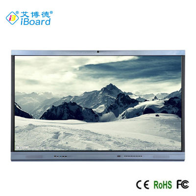 TFT LED 75 '' इंटरएक्टिव टच स्क्रीन मॉनिटर Android 11 AIO PC के साथ, IR Tec, बिल्ट इन कैमरा